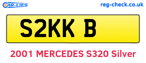 S2KKB are the vehicle registration plates.