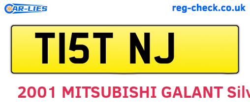 T15TNJ are the vehicle registration plates.