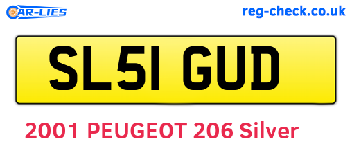 SL51GUD are the vehicle registration plates.