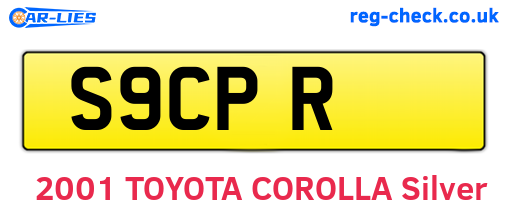 S9CPR are the vehicle registration plates.