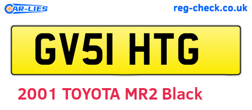 GV51HTG are the vehicle registration plates.