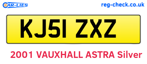 KJ51ZXZ are the vehicle registration plates.