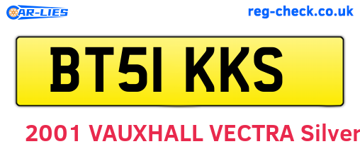 BT51KKS are the vehicle registration plates.