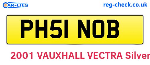 PH51NOB are the vehicle registration plates.