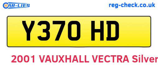Y37OHD are the vehicle registration plates.