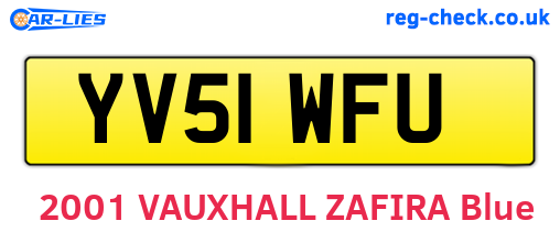 YV51WFU are the vehicle registration plates.