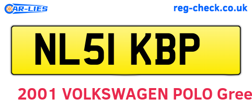NL51KBP are the vehicle registration plates.