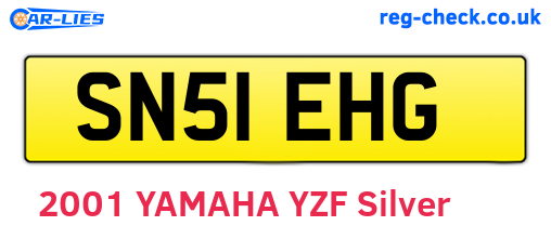 SN51EHG are the vehicle registration plates.