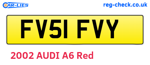 FV51FVY are the vehicle registration plates.