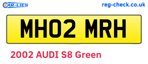 MH02MRH are the vehicle registration plates.