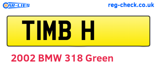 T1MBH are the vehicle registration plates.