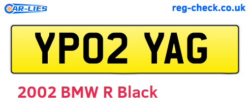 YP02YAG are the vehicle registration plates.