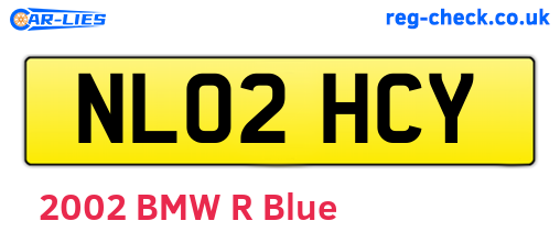 NL02HCY are the vehicle registration plates.