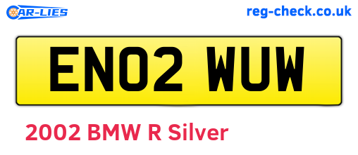 EN02WUW are the vehicle registration plates.
