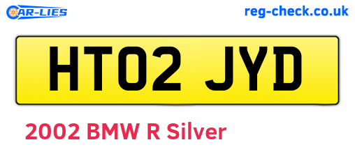 HT02JYD are the vehicle registration plates.