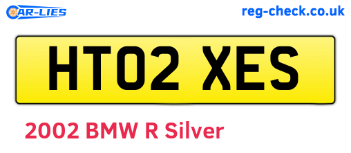 HT02XES are the vehicle registration plates.