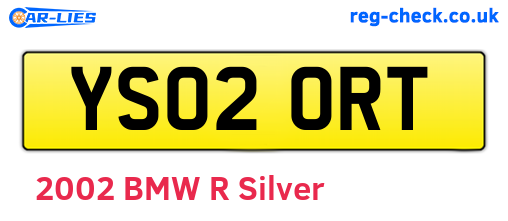 YS02ORT are the vehicle registration plates.
