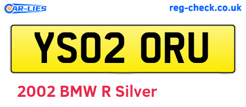 YS02ORU are the vehicle registration plates.