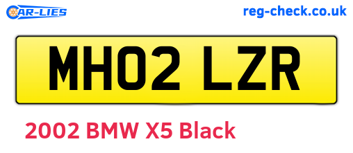 MH02LZR are the vehicle registration plates.