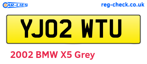 YJ02WTU are the vehicle registration plates.