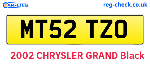 MT52TZO are the vehicle registration plates.