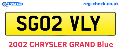 SG02VLY are the vehicle registration plates.