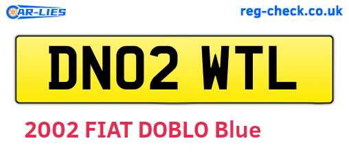 DN02WTL are the vehicle registration plates.