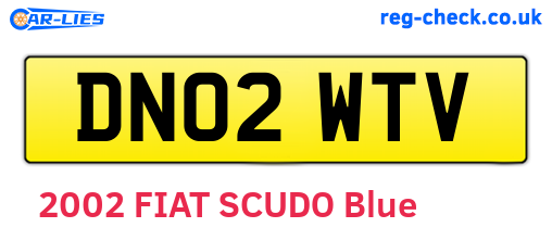 DN02WTV are the vehicle registration plates.