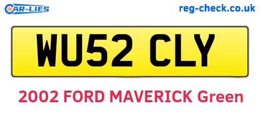 WU52CLY are the vehicle registration plates.