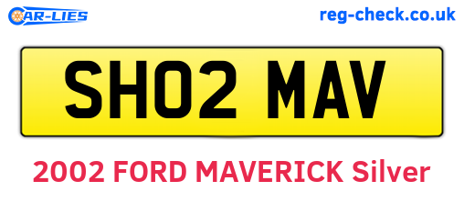 SH02MAV are the vehicle registration plates.