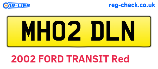 MH02DLN are the vehicle registration plates.