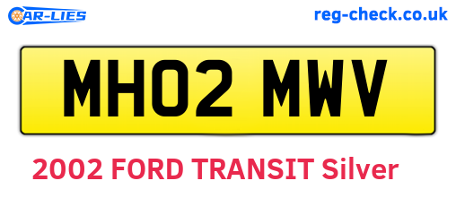 MH02MWV are the vehicle registration plates.