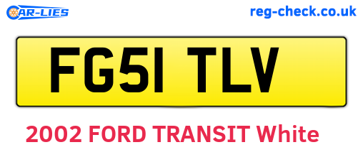 FG51TLV are the vehicle registration plates.