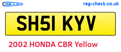 SH51KYV are the vehicle registration plates.