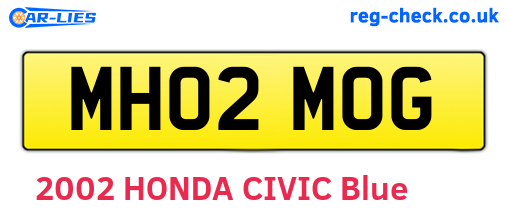 MH02MOG are the vehicle registration plates.