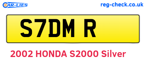S7DMR are the vehicle registration plates.