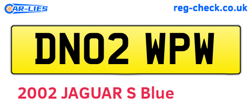 DN02WPW are the vehicle registration plates.