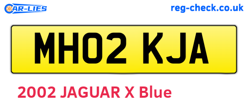 MH02KJA are the vehicle registration plates.