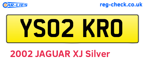 YS02KRO are the vehicle registration plates.