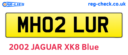 MH02LUR are the vehicle registration plates.