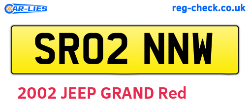 SR02NNW are the vehicle registration plates.