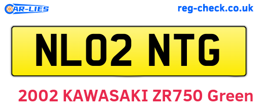 NL02NTG are the vehicle registration plates.