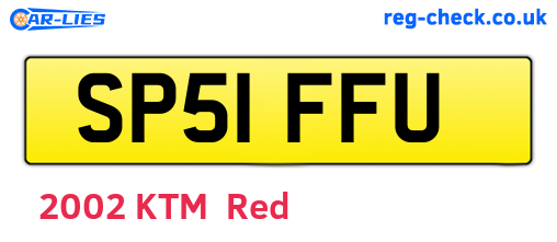 SP51FFU are the vehicle registration plates.