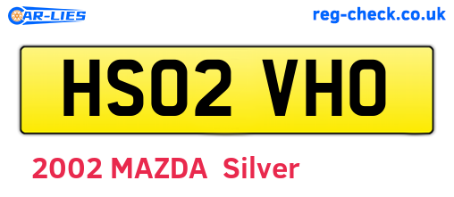 HS02VHO are the vehicle registration plates.