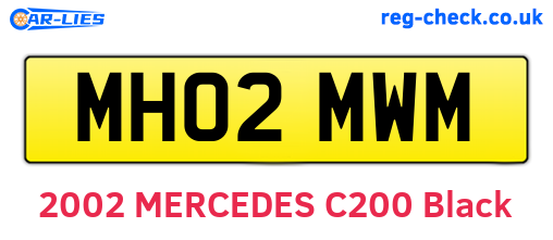 MH02MWM are the vehicle registration plates.