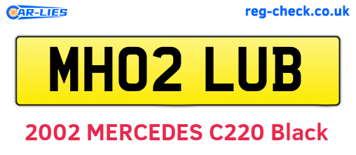 MH02LUB are the vehicle registration plates.