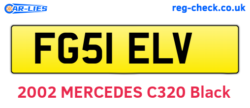 FG51ELV are the vehicle registration plates.