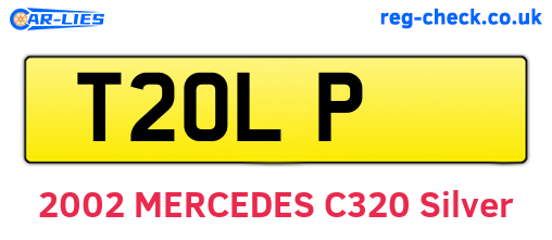 T2OLP are the vehicle registration plates.