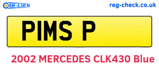 P1MSP are the vehicle registration plates.