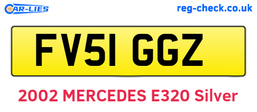 FV51GGZ are the vehicle registration plates.